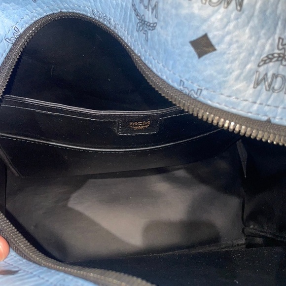 Blue MCM Backpack //// PENDING //// - Picture 3 of 9